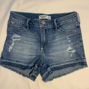 Abercrombie Girls Ripped Shorts
